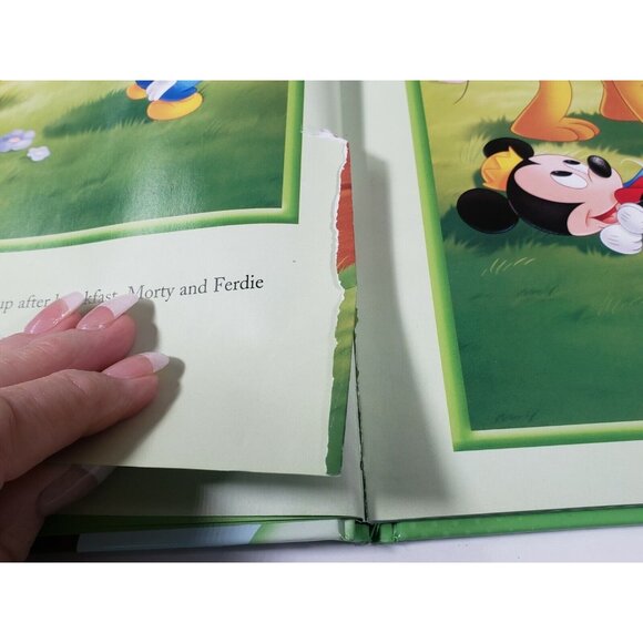 Kohls Cares Disney Mickey & Friends Disney Hardback Childrens Book - Picture 7 of 9